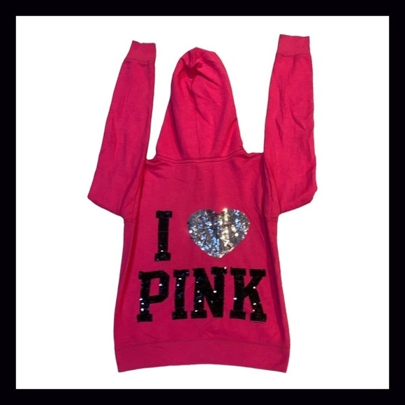 Vintage PINK Pink Black Silver Bling Sequin Matching Set Size Large - Picture 7 of 9